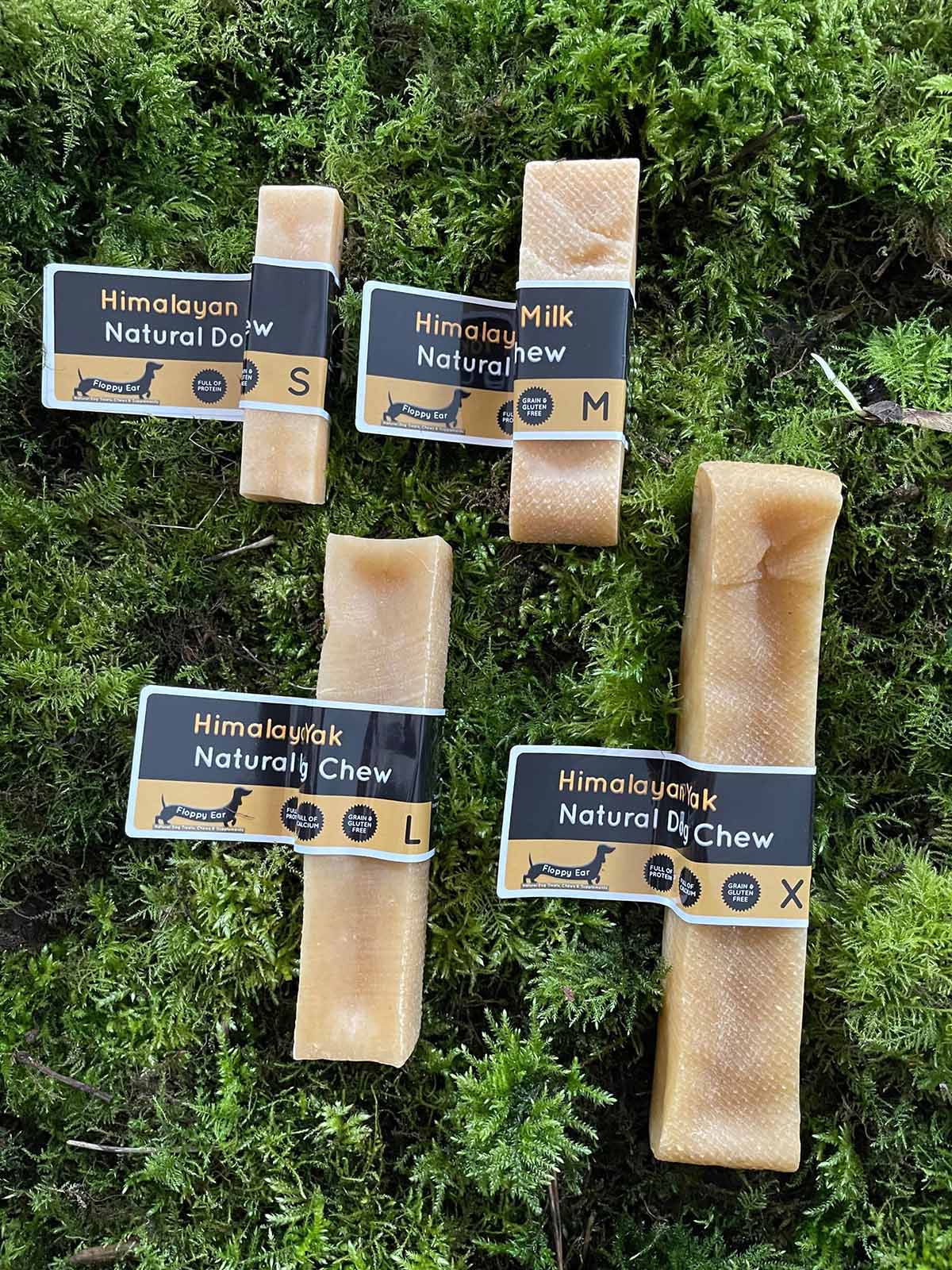Himalayan Yak Dog Chew – Long Lasting Natural Milk Chew, Small to King