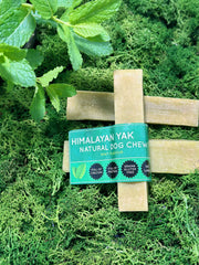 Mint Yak Dog Chew – Long Lasting Himalayan Milk Chew, Medium to XL