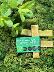 Mint Yak Dog Chew – Long Lasting Himalayan Milk Chew, Medium to XL