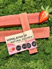 Strawberry Yak Dog Chew – Long Lasting Himalayan Milk Chew, Medium to XL