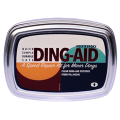 Ding Aid Surfboard Ding Repair Kit, UV Cure Resin and Stickers
