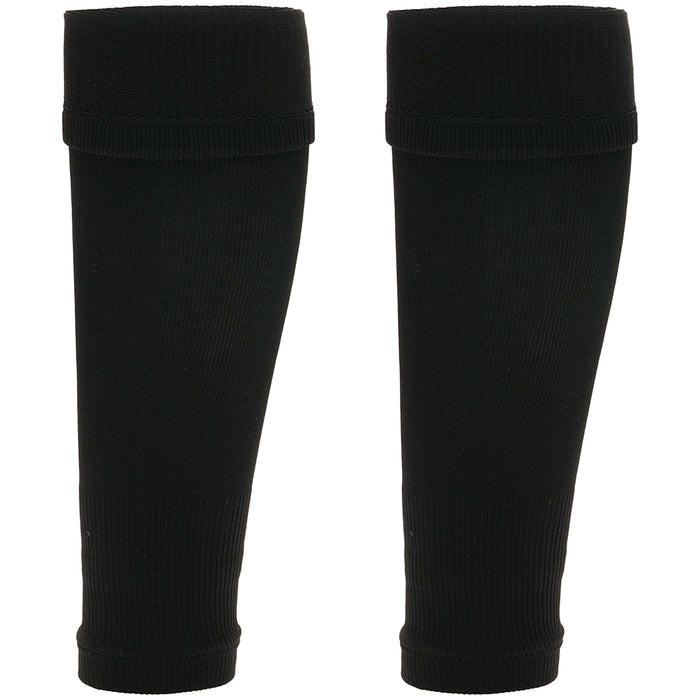 Kids' Leg Sleeve Socks Black Over-Calf Compression Sleeves Breathable Moisture-Wicking, BLACK