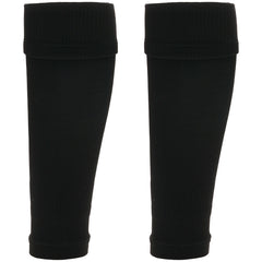 Kids' Leg Sleeve Socks Black Over-Calf Compression Sleeves Breathable Moisture-Wicking