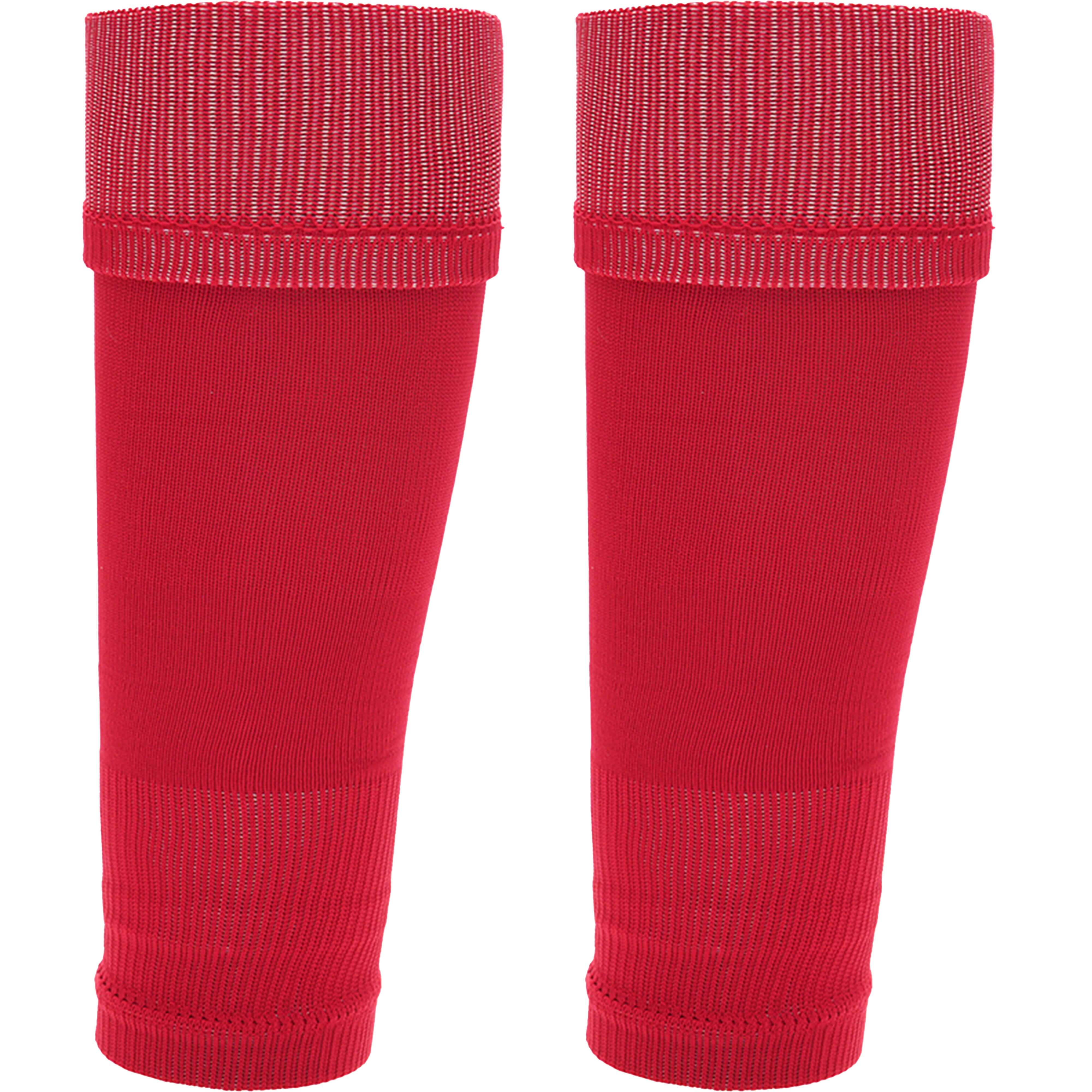 Kids' Leg Sleeve Compression Sleeves Red Over Calf Shin Pad Compatible Breathable Fabric