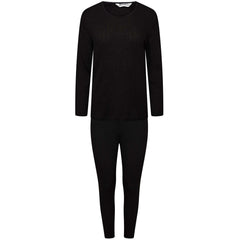 Girls' Thermal Underwear Set Long Sleeve Top And Long Jane Pants Cotton Rich