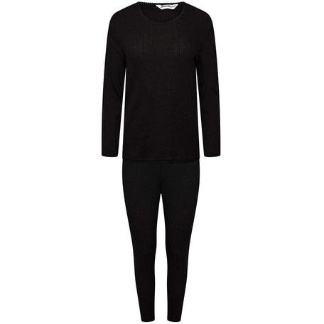 Girls' Thermal Underwear Set Long Sleeve Top And Long Jane Pants Cotton Rich