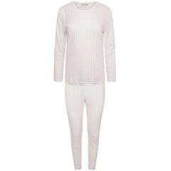 Girls' Thermal Underwear Set Long Sleeve Top And Long Jane Pants Cotton Rich