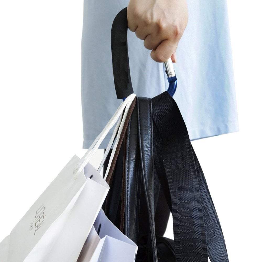 Large Buggy Clip – Blue, Pram Hook for Shopping Bags