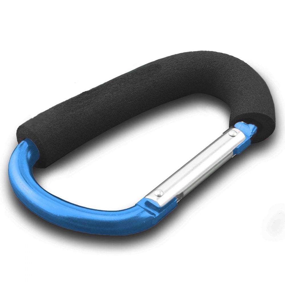 Large Buggy Clip – Blue, Pram Hook for Shopping Bags