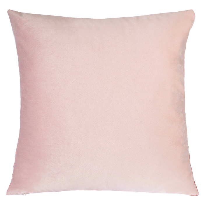 Be Nice or Leave Needlepoint Cushion, Floral Slogan, 45cm, image 2