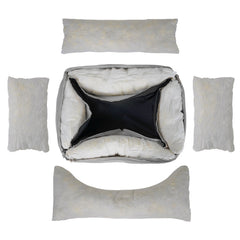 Ralph & Co Highclere Memory Foam Bolster Dog Bed
