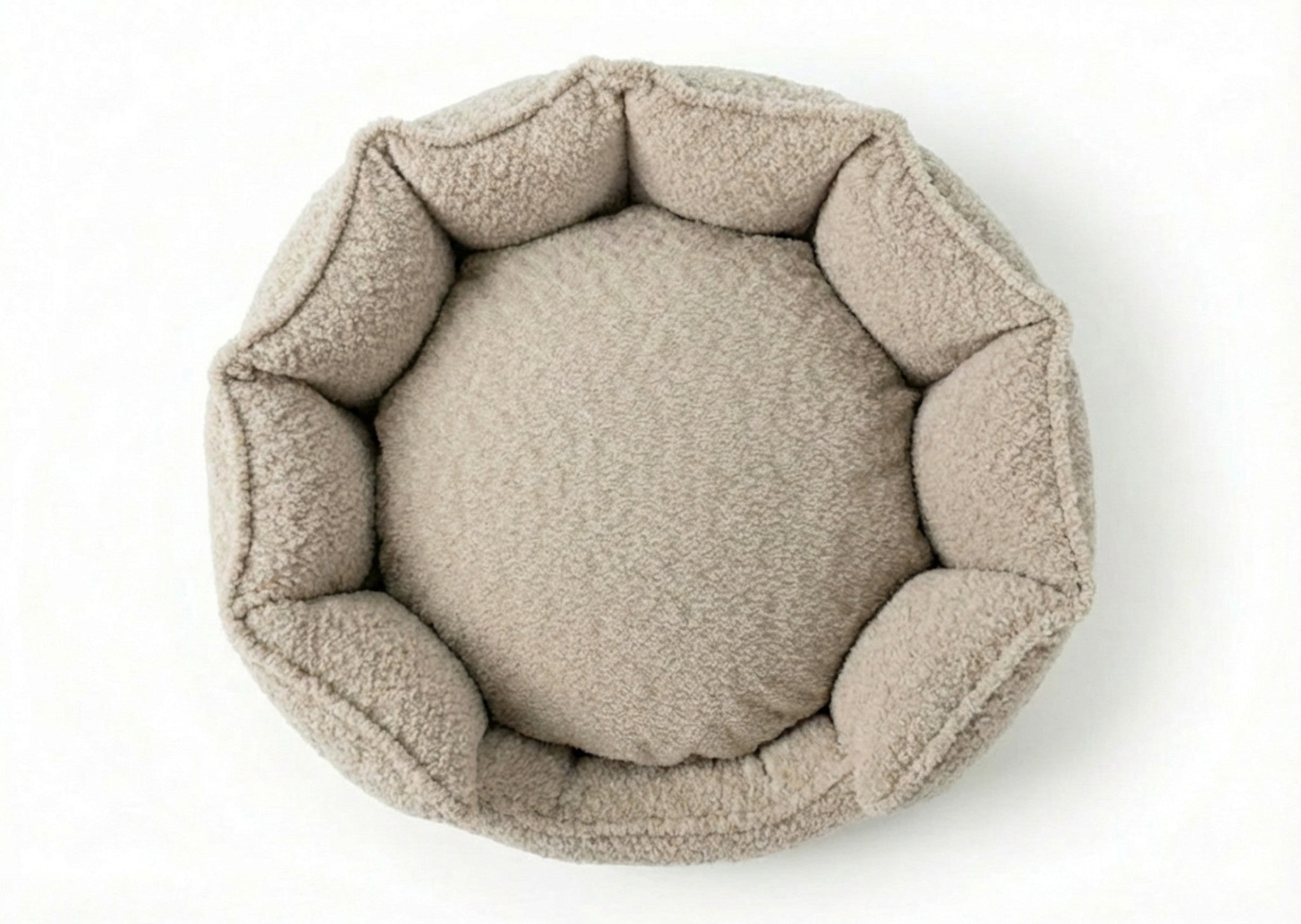 Ralph & Co Cotswold High Wall Bouclé Dog Bed