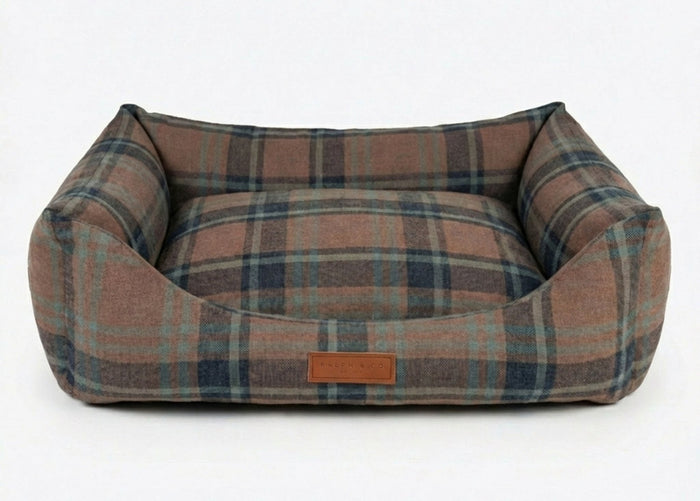 Ralph & Co Marlow Tartan Bolster Dog Bed
