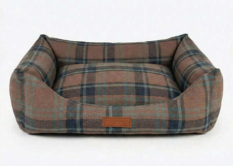 Ralph & Co Marlow Tartan Bolster Dog Bed