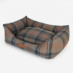 Ralph & Co Marlow Tartan Bolster Dog Bed
