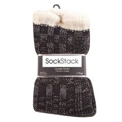 Men's Slipper Socks Non Slip Grips Chunky Winter Lounge Wear Ultra Soft Sherpa