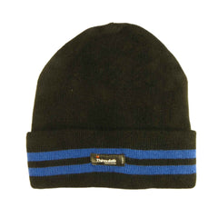 Men's 3M Thinsulate Fleece Knitted Beanie Hat Stripe Thermal Insulation