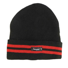 Men's 3M Thinsulate Fleece Knitted Beanie Hat Stripe Thermal Insulation