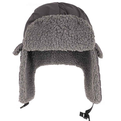 Men's Ribbed Waterproof Trapper Hat With 3M Thinsulate Fleece Lining