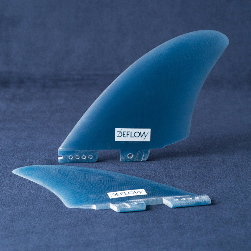Deflow Mid Twin Fins, Fibreglass