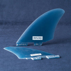 Deflow Mid Twin Fins, Fibreglass