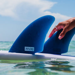 Deflow Mid Twin Fins, Fibreglass