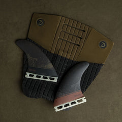 Deflow Supra Thruster Fins, Three-Fin Set