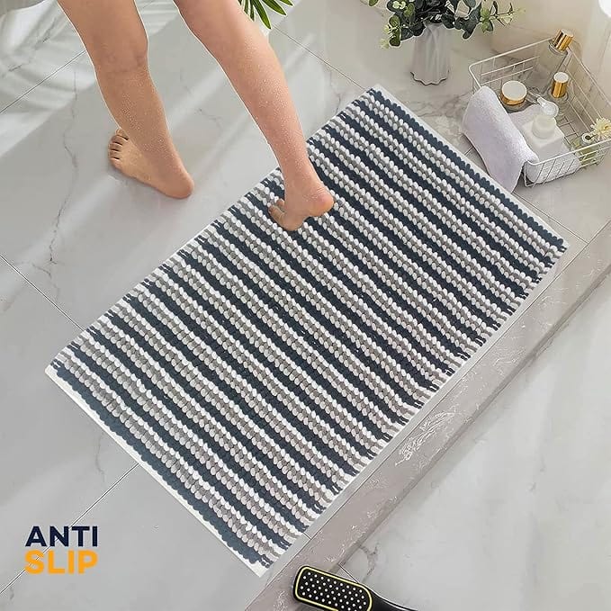 Olivia Rocco Amalfi Cotton Bath Mat and Pedestal Mat Set, 2 Piece