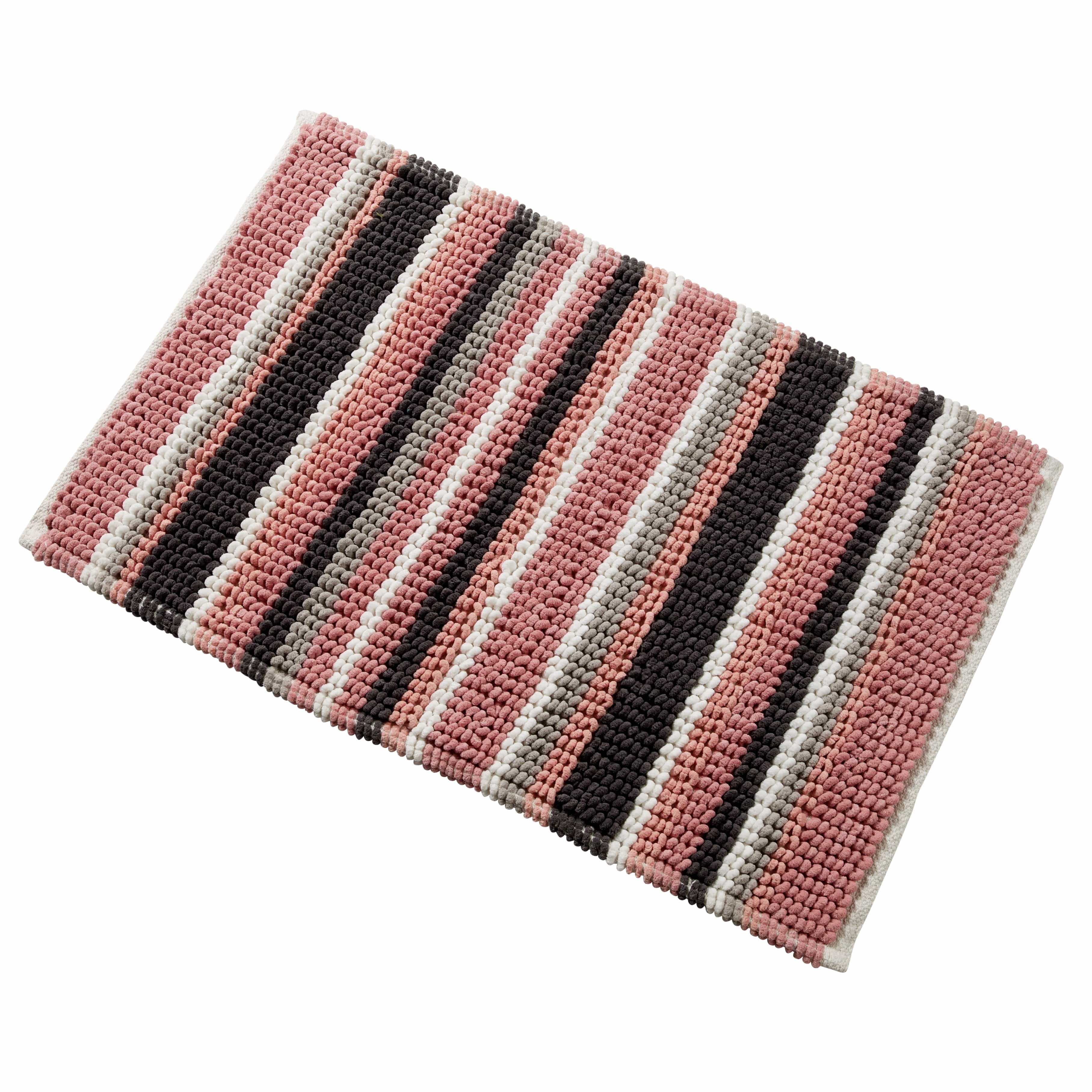 Olivia Rocco Padstow Stripe Bath Mat, 50 x 80 cm, Seven Colours