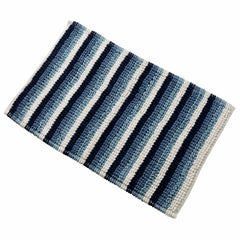 Olivia Rocco Padstow Stripe Bath Mat, 50 x 80 cm, Seven Colours