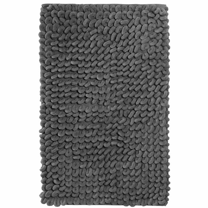 Olivia Rocco Jumbo Loop Cotton Bath Mat, Four Colours, Grey