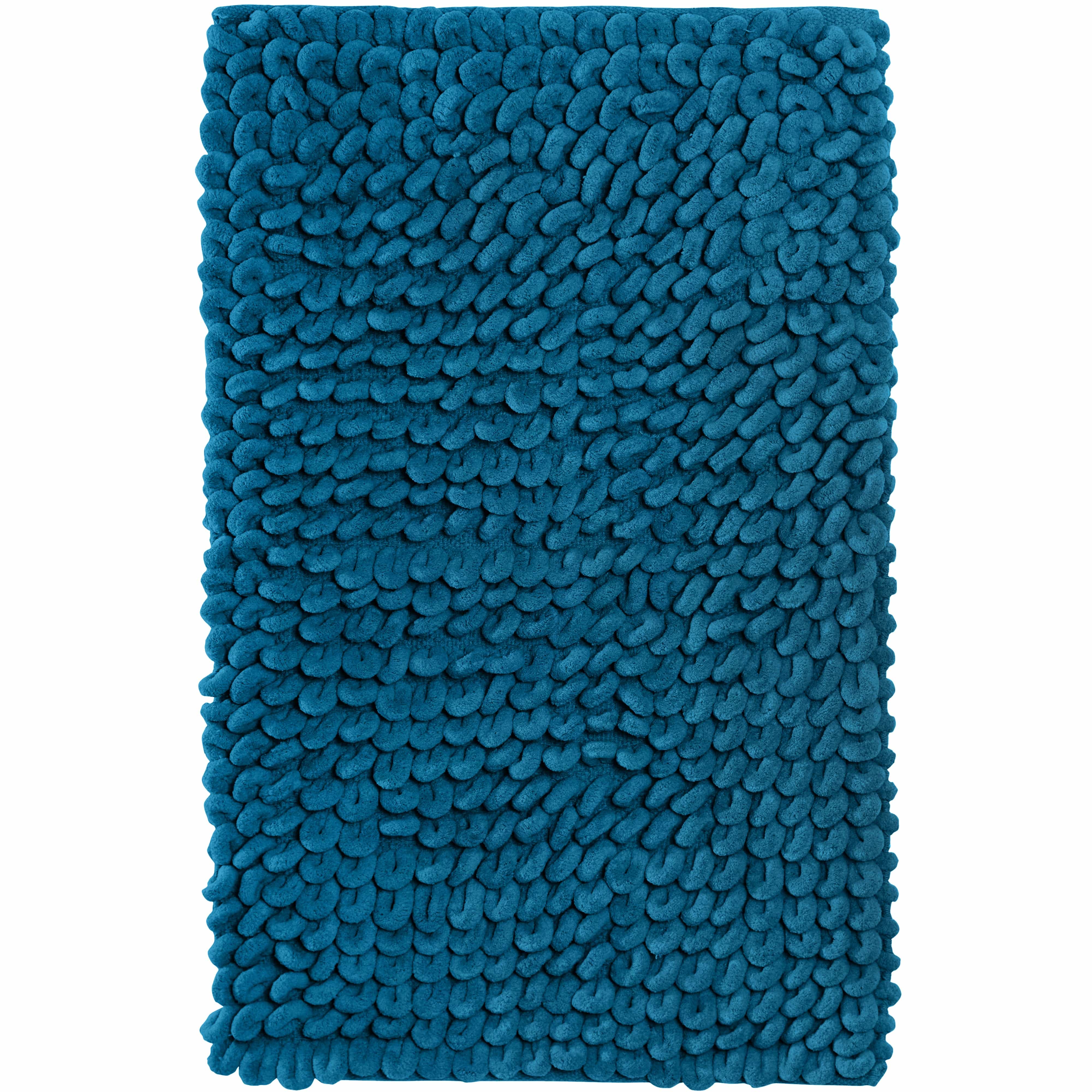 Olivia Rocco Jumbo Loop Cotton Bath Mat, Four Colours