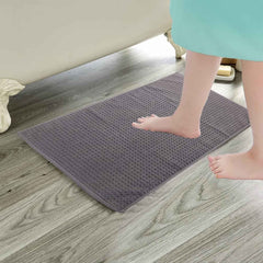 Olivia Rocco Luxe Deep Pile Cotton Bath Mats, Pack of 3, 50 x 80 cm