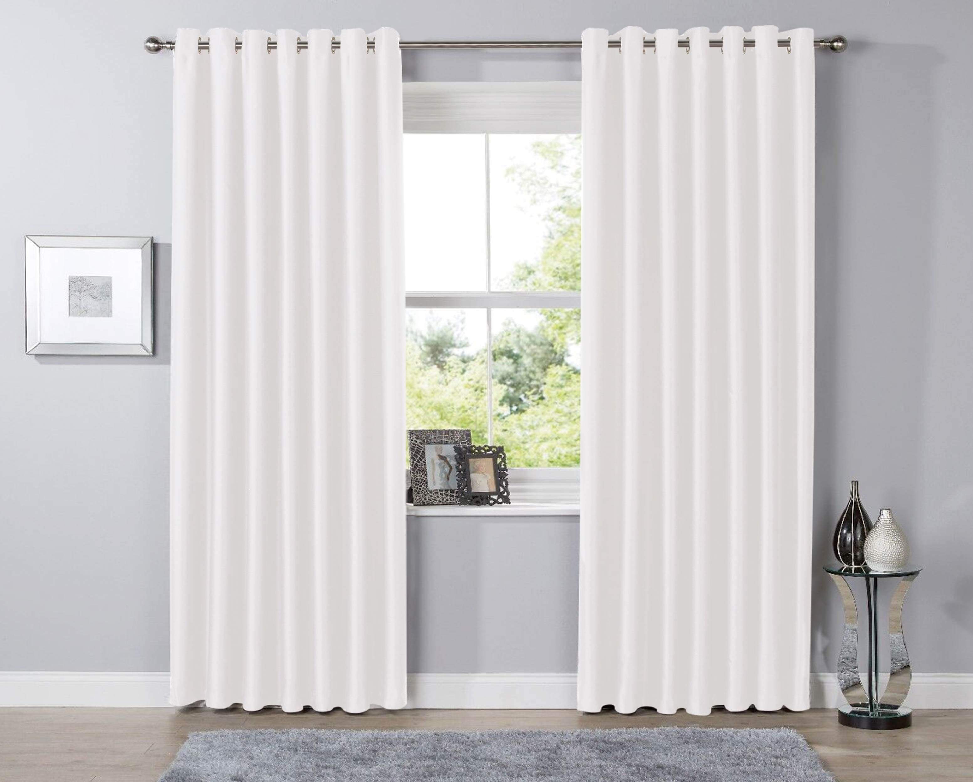 Olivia Rocco Thermal Blackout Eyelet Curtains, Pair