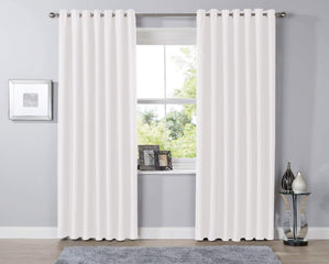 Olivia Rocco Thermal Blackout Eyelet Curtains, Pair