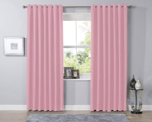 Olivia Rocco Thermal Blackout Eyelet Curtains, Pair