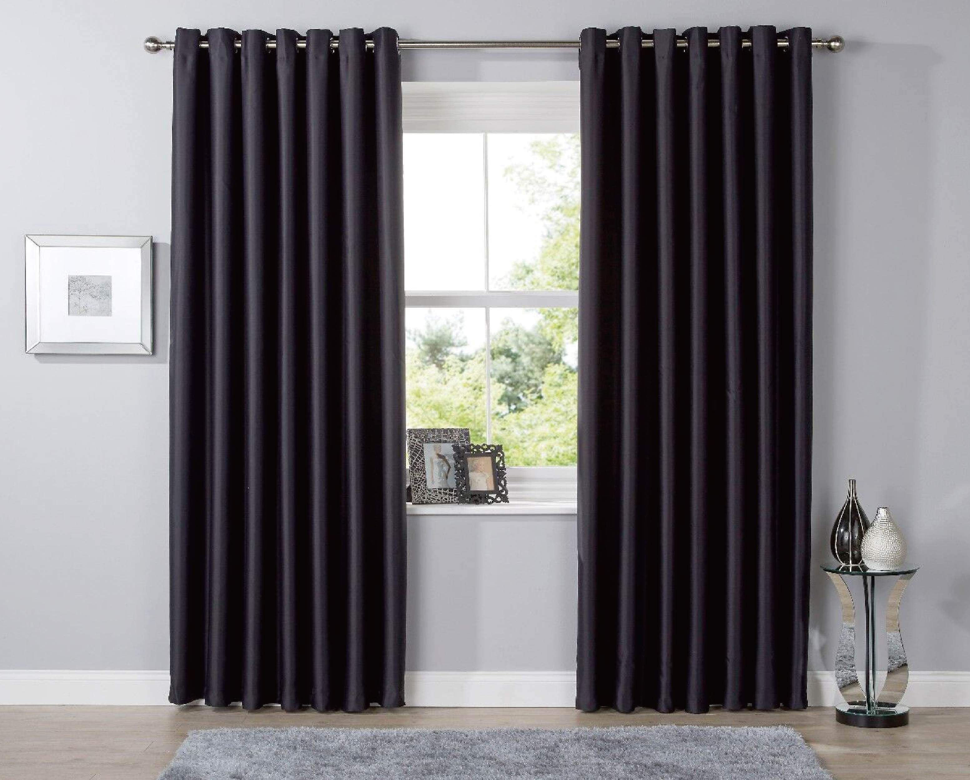 Olivia Rocco Thermal Blackout Eyelet Curtains, Pair