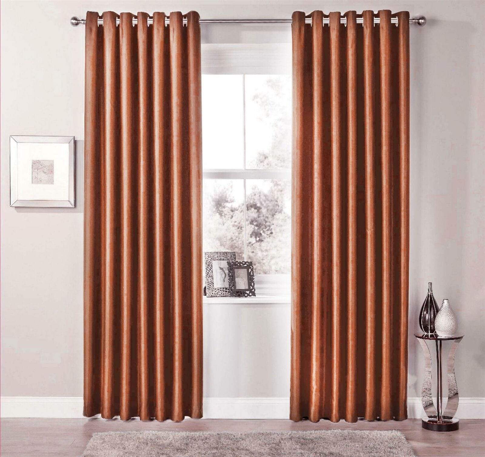 Olivia Rocco Thermal Blackout Eyelet Curtains, Pair