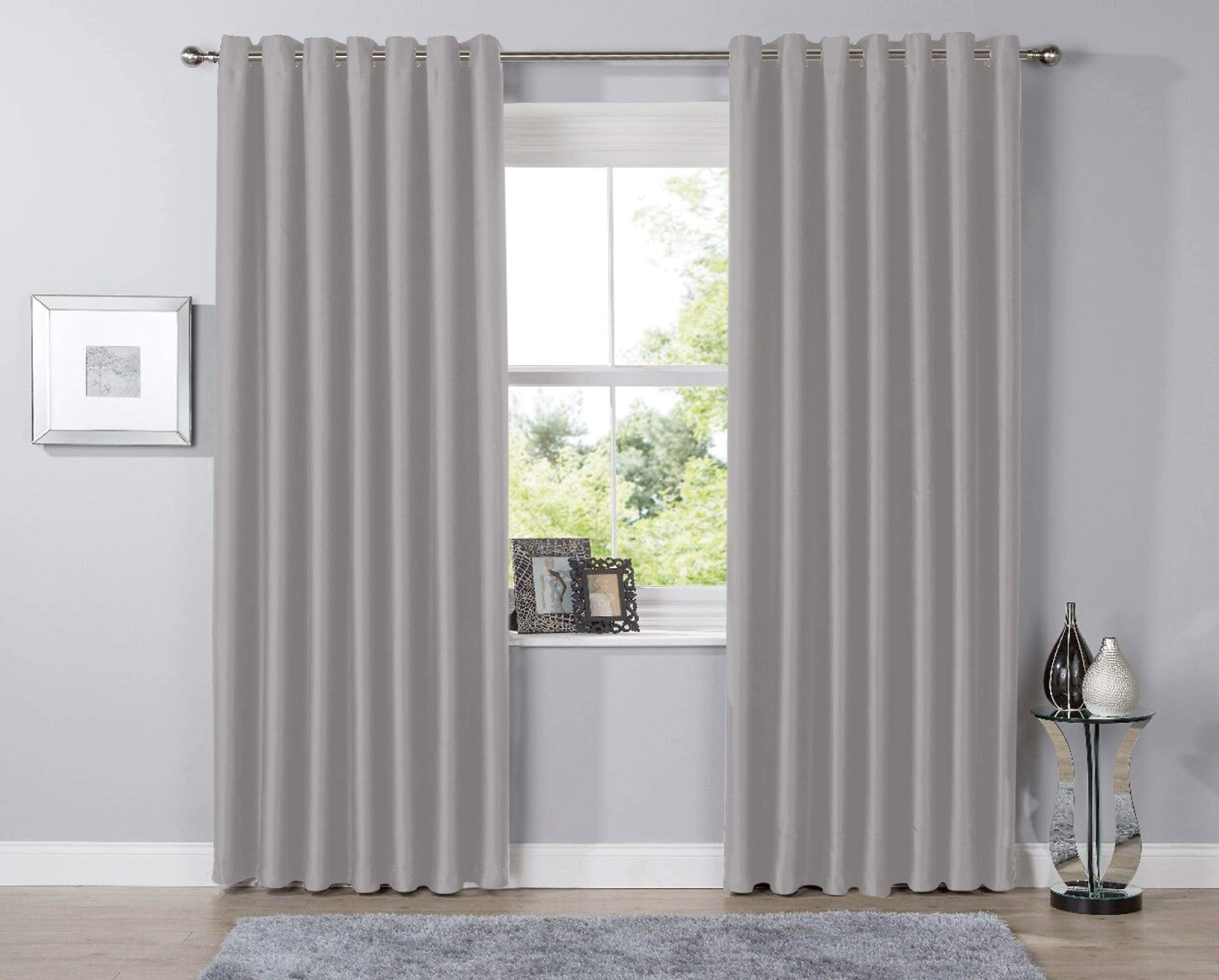 Olivia Rocco Thermal Blackout Eyelet Curtains, Pair