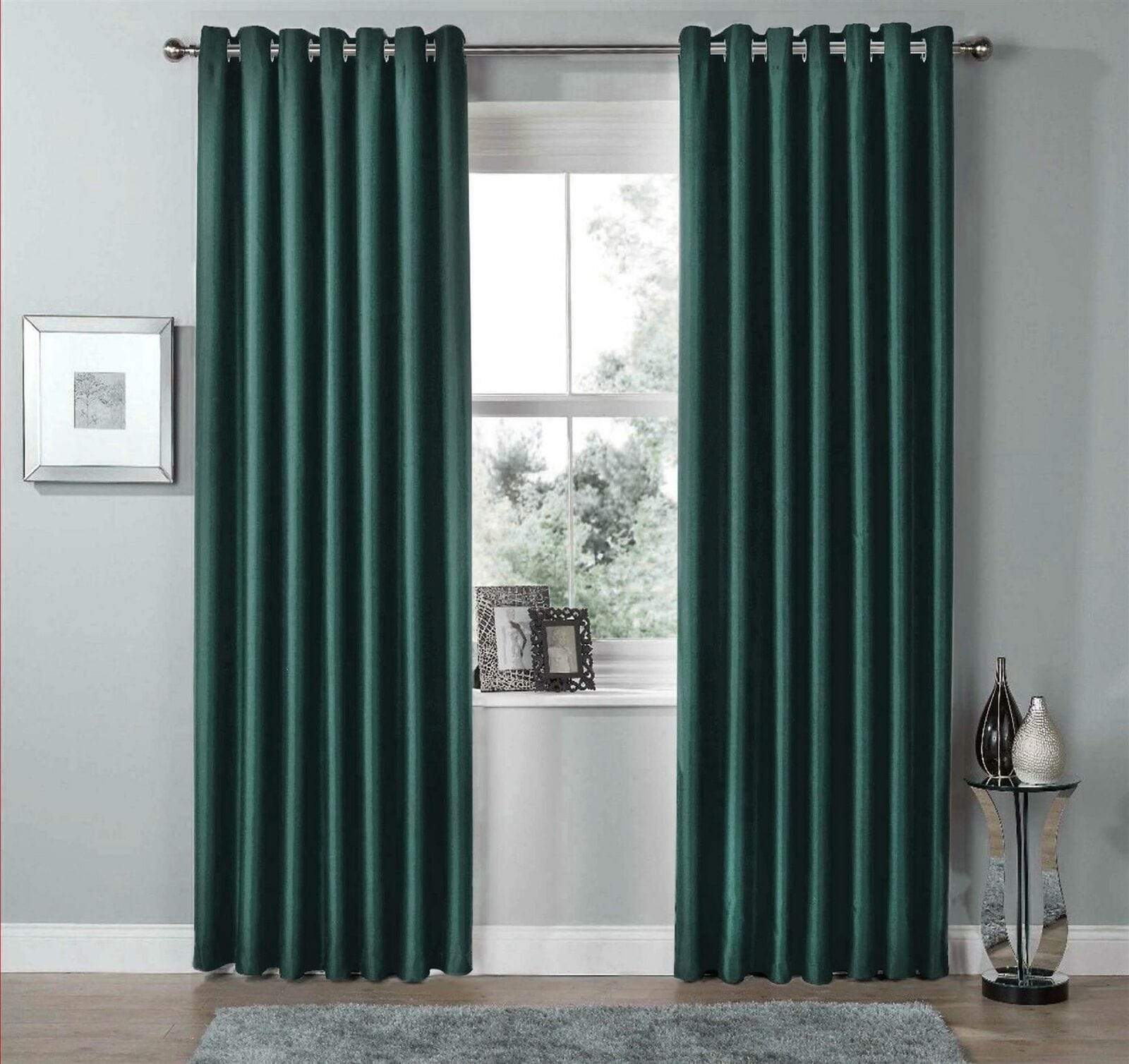 Olivia Rocco Thermal Blackout Eyelet Curtains, Pair