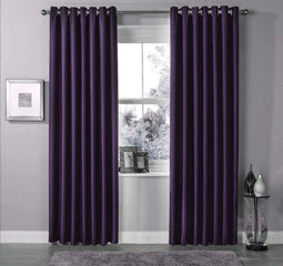 Olivia Rocco Thermal Blackout Eyelet Curtains, Pair