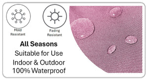 Olivia Rocco Peacock Water-Resistant Cushion Covers, 43 x 43 cm