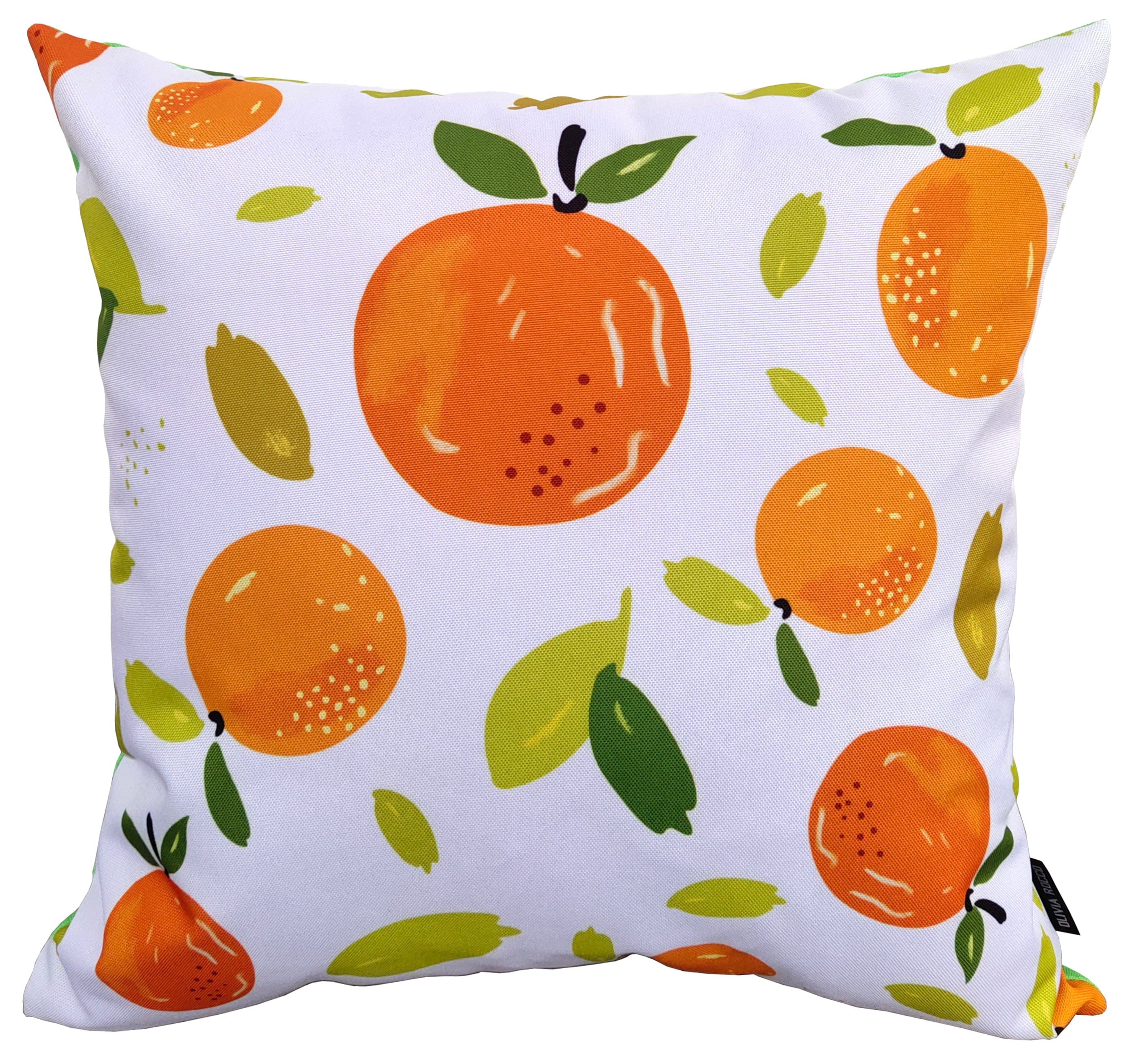 Olivia Rocco Summer Fruits Water-Resistant Cushion Covers, 43 x 43 cm