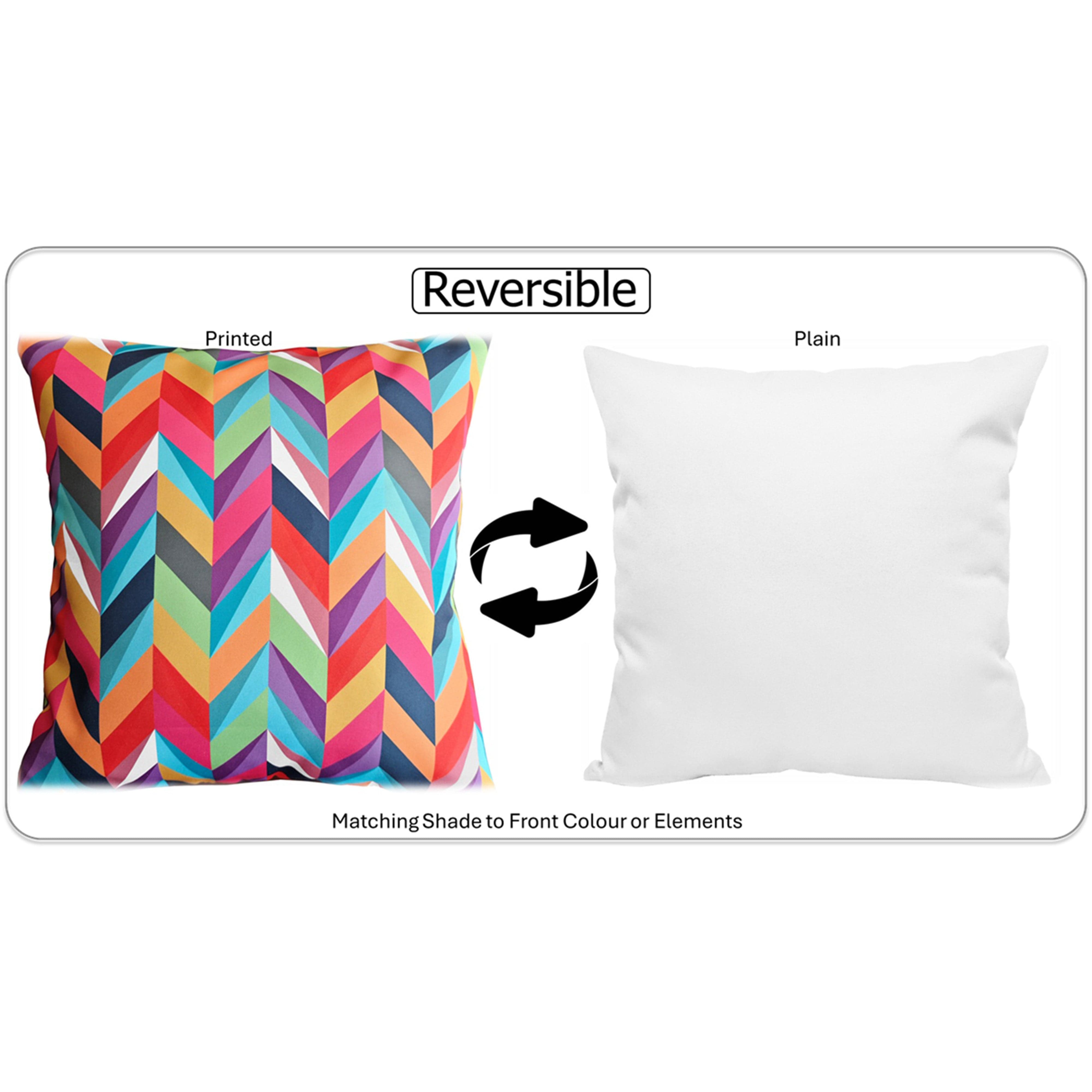 Olivia Rocco California Water-Resistant Cushion Covers, 43 x 43 cm