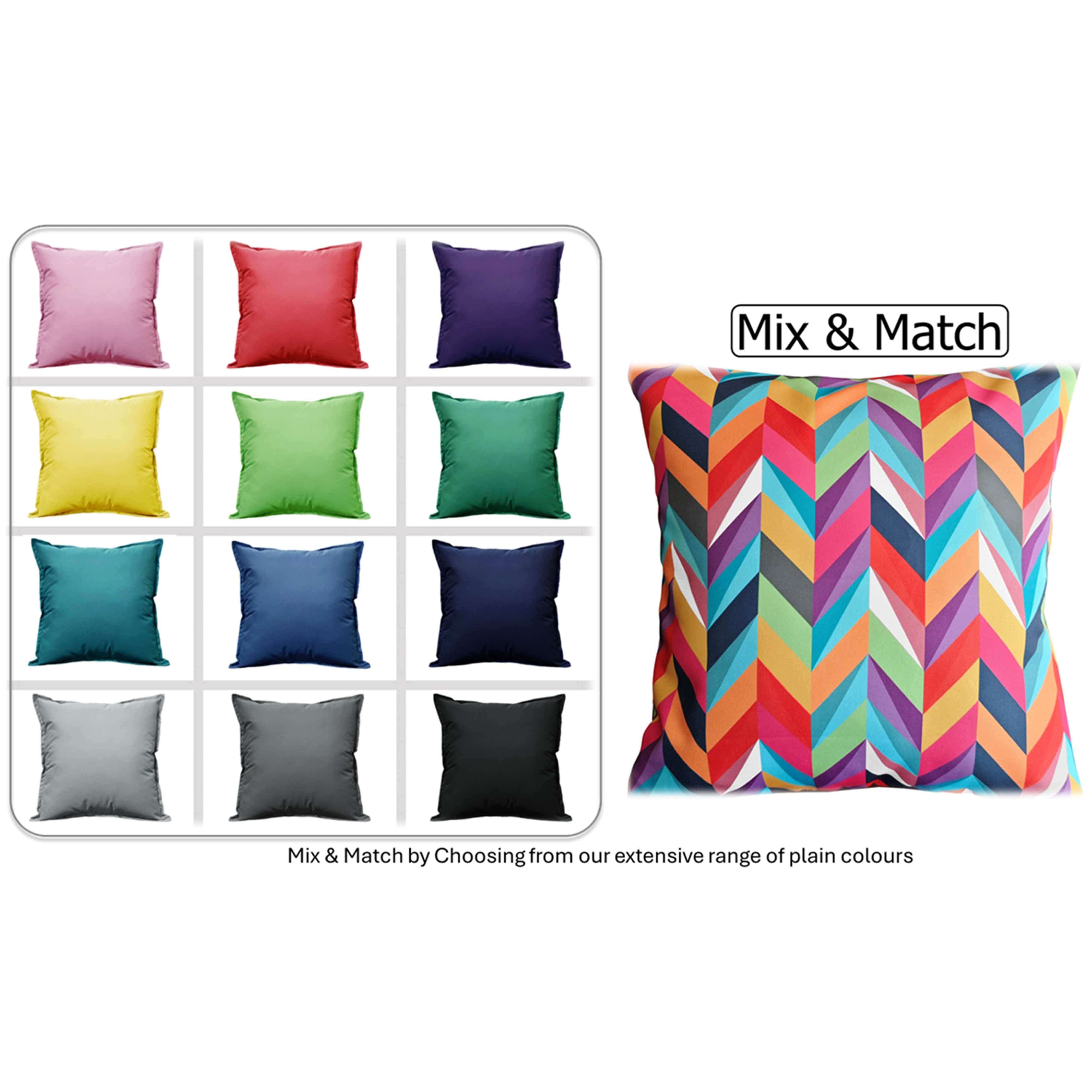 Olivia Rocco California Water-Resistant Cushion Covers, 43 x 43 cm