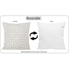 Olivia Rocco Milano Natural Water-Resistant Cushion Covers, 43 x 43 cm
