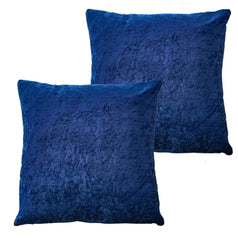 Olivia Rocco Crushed Velvet Cushion Covers, Pack of 2, 43 x 43 cm
