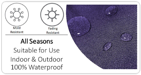 Olivia Rocco Dhalia Lilac Water-Resistant Cushion Covers, 43 x 43 cm, image 6