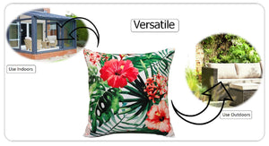 Olivia Rocco Gardenia Water-Resistant Cushion Covers, 43 x 43 cm