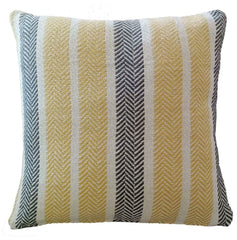 Olivia Rocco Striped Indian Cotton Cushion Covers, Two Sizes